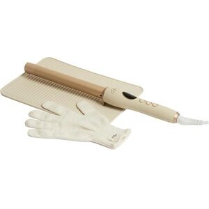 Luxy Cream & Gold Signature 1 Inch Extended Barrel Curling Wand